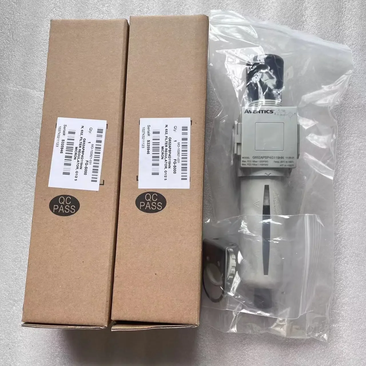 ASCO G652APBP4G119HN صمام تخفيض الضغط P22BG04G صمام تخفيض ضغط المرشح