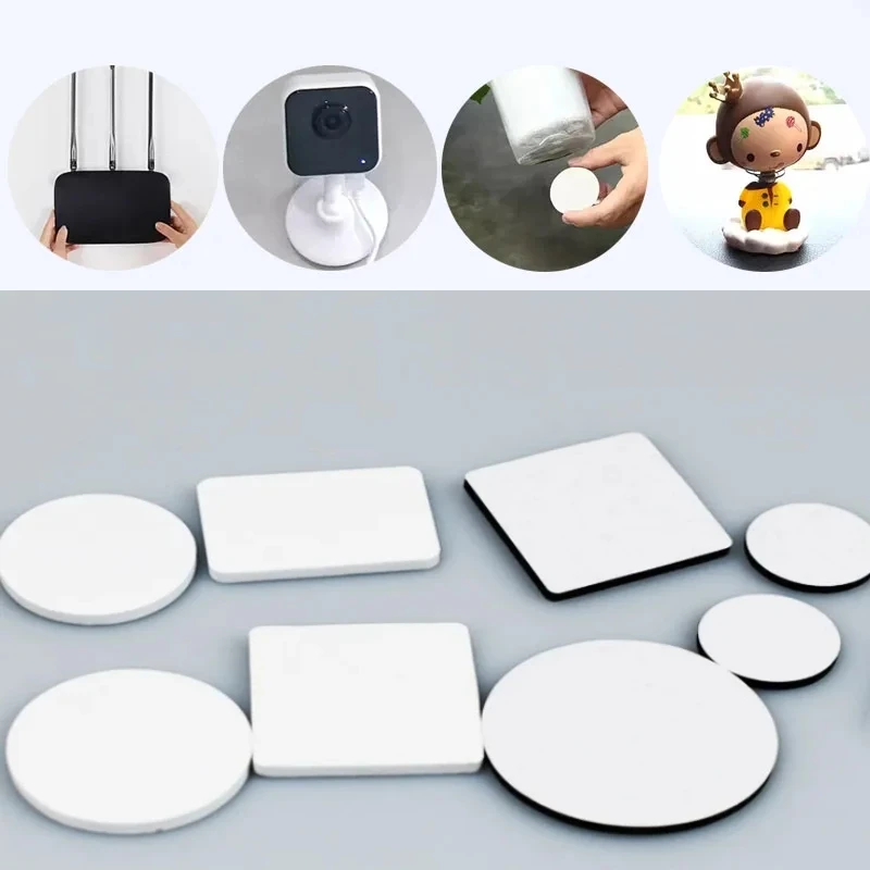 【セール中】超強力両面テープ防水痕跡自己粘着フォームパッド両面粘着家庭用/車の装飾学用品