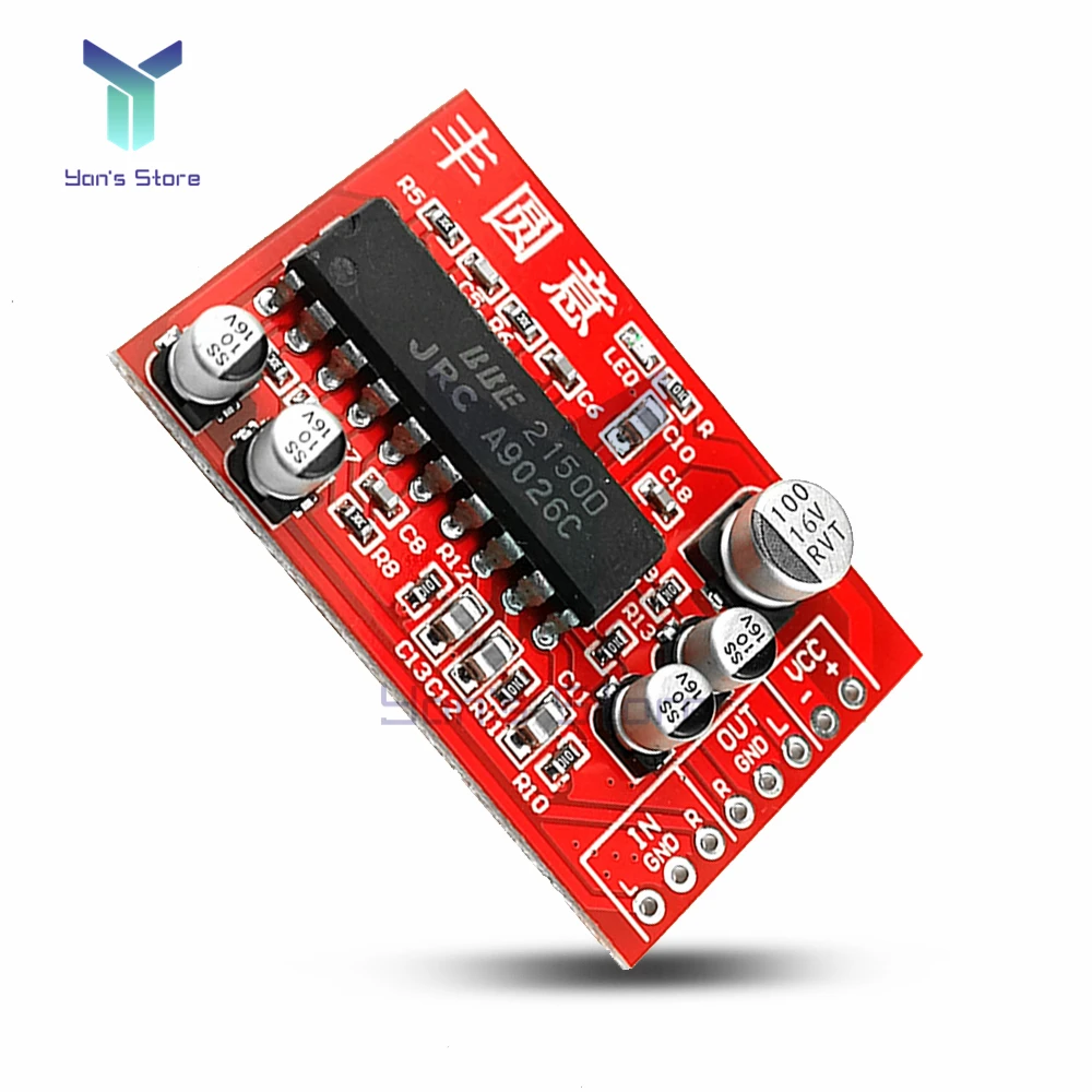 BBE Tone Preamplifier Board, Sound Effect Exciter, Treble Bass Amp, NJM2150, DC 5V-12V, JRC2150