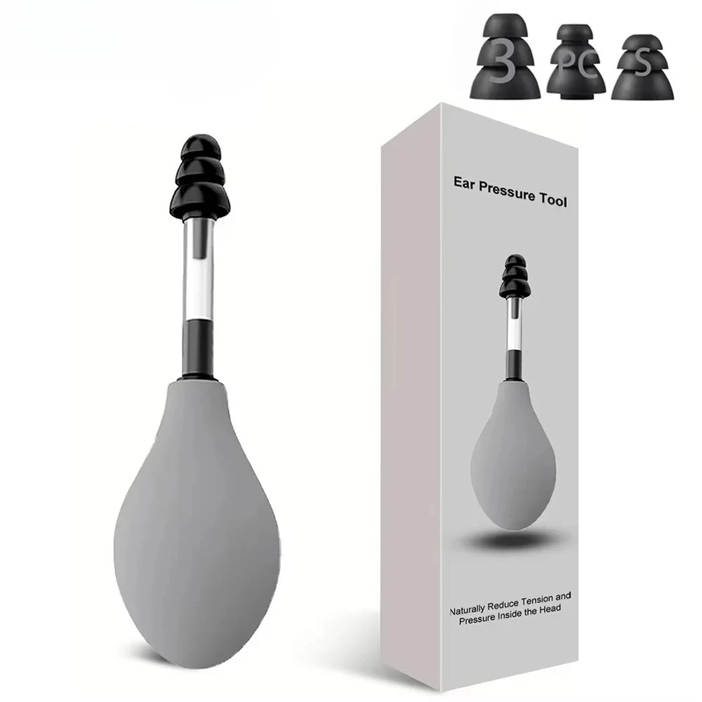 

Инструмент давления ушей Портативное всасывающее устройство для снятия давления ушей с 3 размерами беруш 2026 Инструмент для снятия давления ушей для Headach