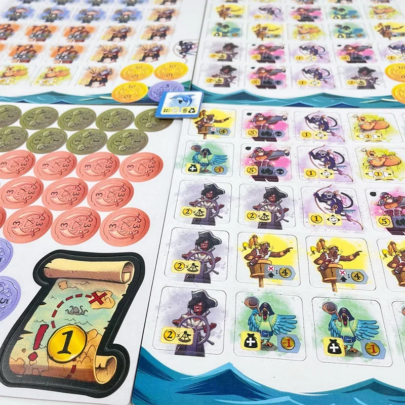 Captain Flip - The Ultimate Family Card Game - لعبة لوحية استراتيجية سريعة المعدل تتسع لـ 2-6 لاعبين - لعبة حفلات الطاولة الممتعة
