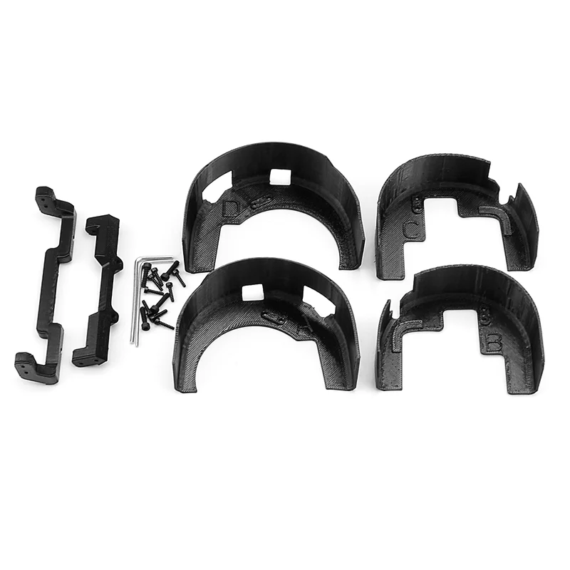 MJXRC 3D Printing Front and Rear Fenders for 1/14 MJXRC 14304 POLO Remote Control Car Off-road High Speed RC Cars Truck