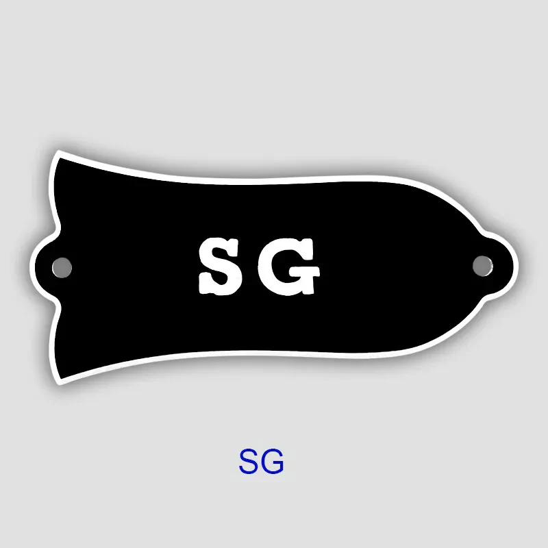 Custom Guitar Parts - For US Gib Electric Guitar LP Standard/Custom 2 Holes Truss Rod Cover Plate