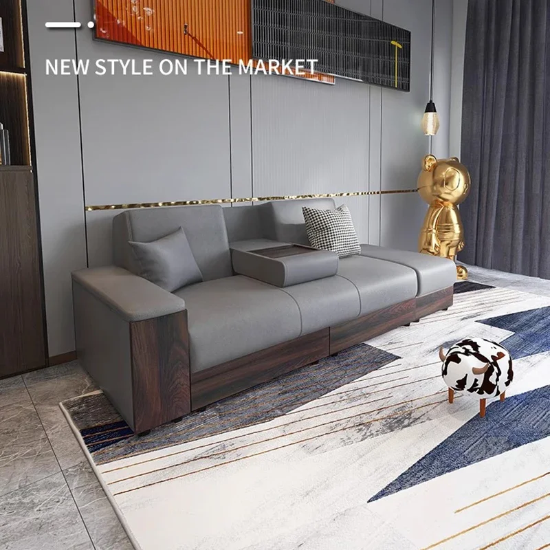 

/*/Wooden Aesthetic Living Room Sofas Big Size Large Salon Multifunctional Living Room Sofas Comfortable Muebles Unique Furnitur