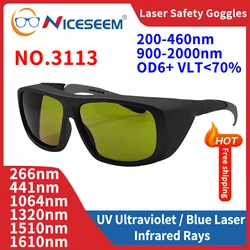 Glasses Protection Laser Safety Lenses 532 755 1064nm Certified Nd IPL LED Fpv Dental Epilation Radiation Hair Removal
