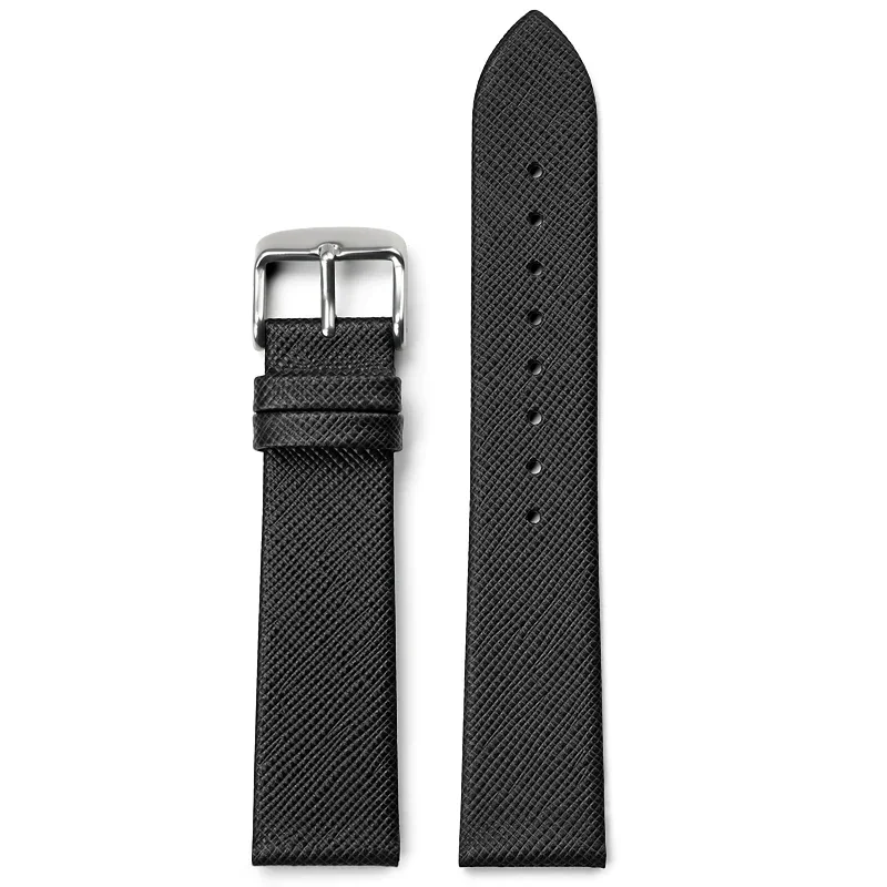 NONE 12/13/14/15/16/17/18/19/20/21/22mm Echtes Lederband Männer Frauen Weiche Rindsleder Armband Allgemeine Smart Uhr Band Zubehör 4