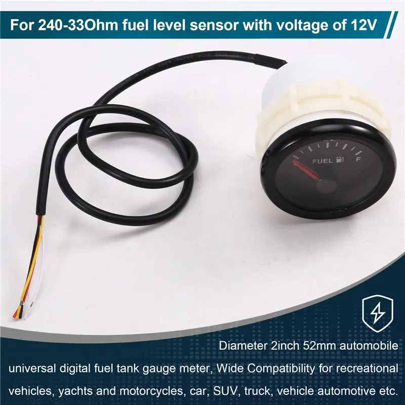Fuel Gauge Kit Fuel Gauge Automotive Fuel Gauges For Ships Car Truck Vehicle Automotive-AS55