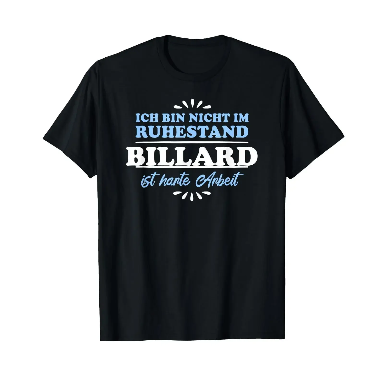 Ruhestand Rentner Pensioner Billard T Shirt vintage Washed Versatile Slightly fashion Stretched streetwear graphic Stylish
