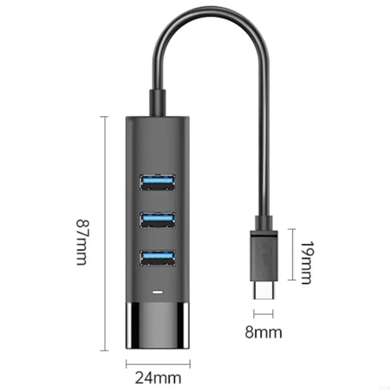 2025 جديد USB/USB C HUB 4 PORT USB HUB SPLITER
