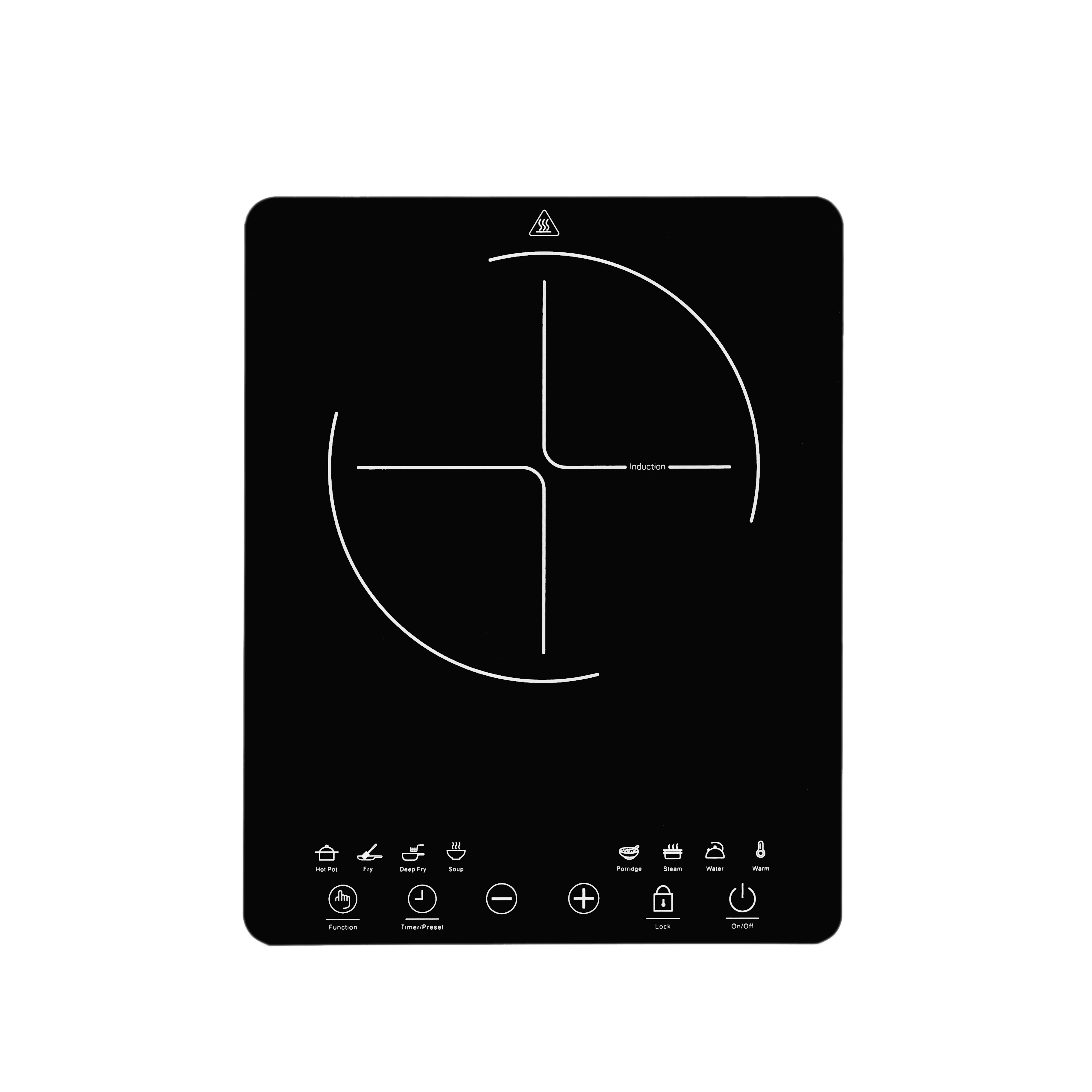 New Design Induction Cooker with High Heat Fast Cooking Induction Cooktop