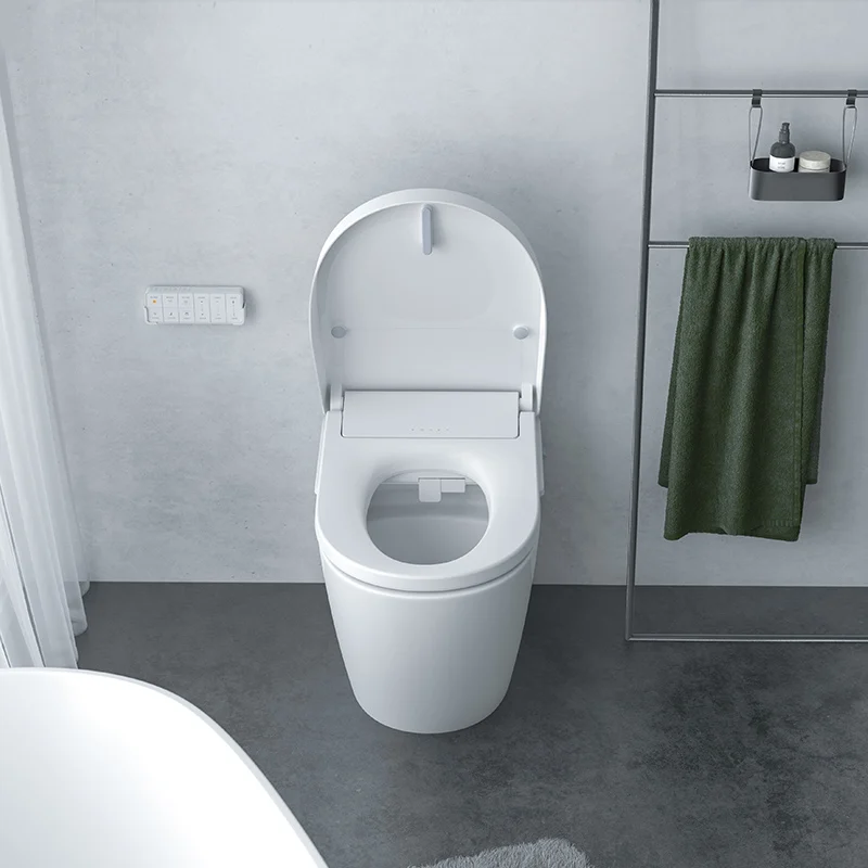 Умное сиденье для унитаза Smartmi, крышка для унитаза 2S, электрическая крышка для унитаза, 4-е зубчатое сиденье для унитаза с теплой и воздушной сушкой, антибактериальная регулировка температуры