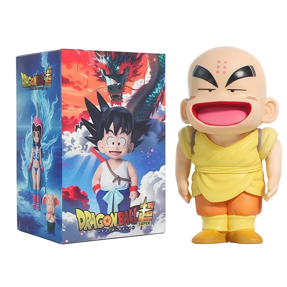10-20cm Anime Dragon Ball Z Figur Goku Übungsfigur GK Figuren Krillin Chichi Bulma Anime Sammlermodell Spielzeug Geschenk