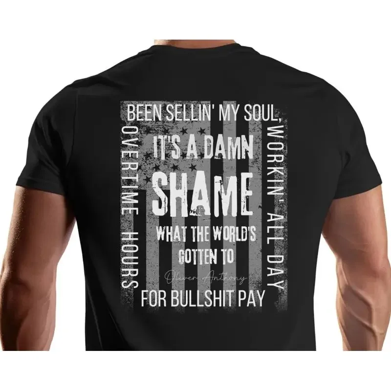 Oliver Anthony T-shirt Rich Men North Of Richmond Country Music Un