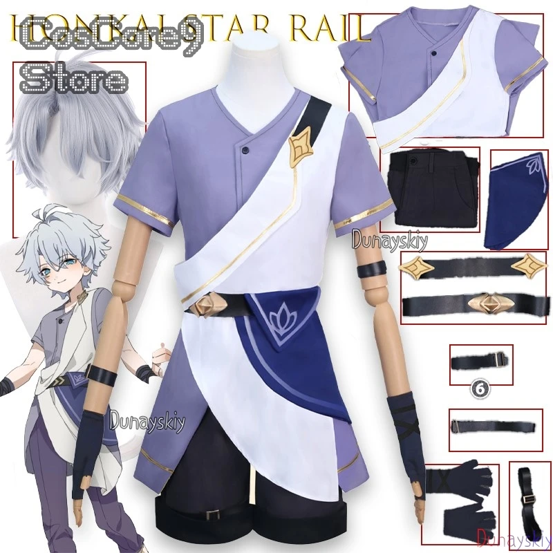 

Honkai Star Rail Phainon Cosplay 코스프레 Boy Full Set Anime Game Character Outfit Halloween Party Christmas Role Play Clothes