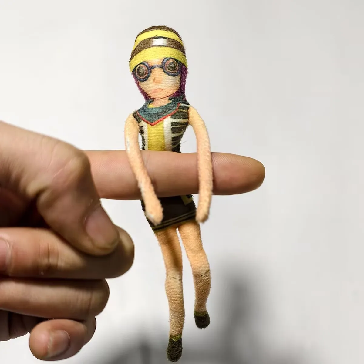 새로운 초박형 15cm "Identity V" 완성 피규어: 추상적이고 흰색 테두리가 없으며 해골이 있어 자유롭게 모양을 만들 수 있습니다.