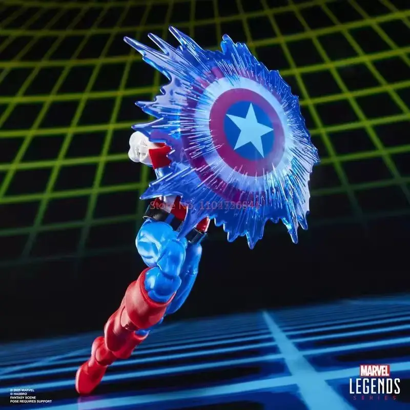 Nieuwe Marvel Legends Gamerverse Series Captain America Vs Venom actiefiguur Marvel figuur gewrichten beweegbaar speelgoed verzamel decor cadeau