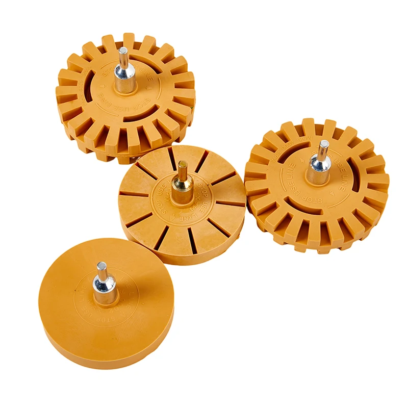 Borracha pneumática para carro, 8cm/10cm, almofada de roda, decalque, removedor de pintura, ferramenta de polimento