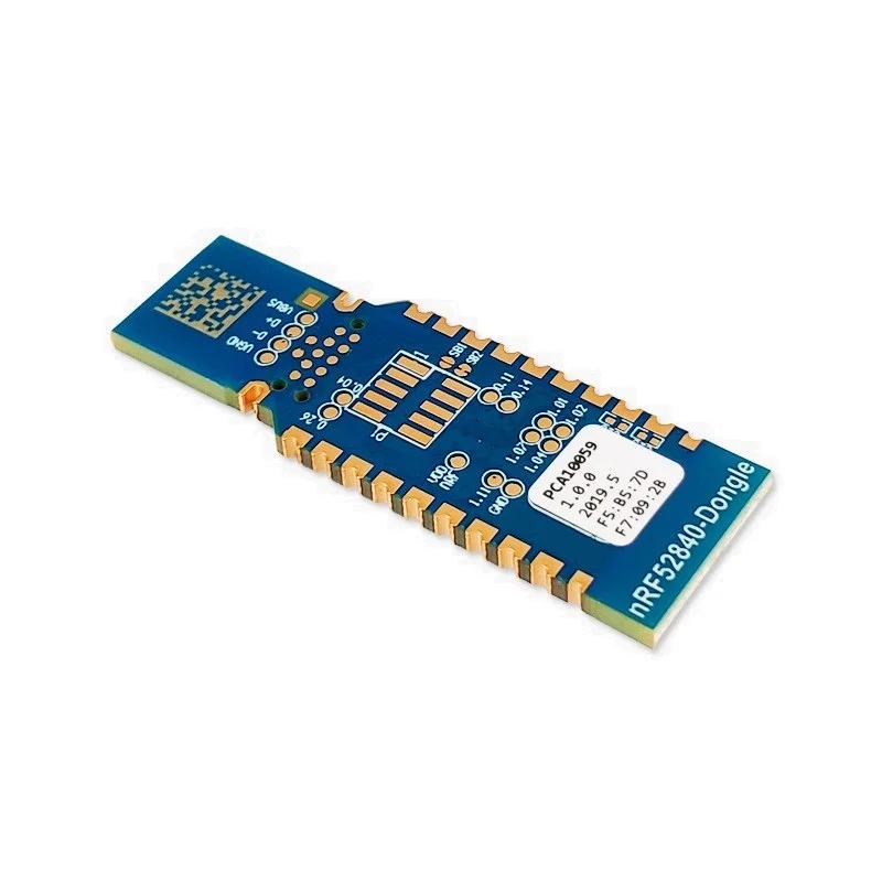 nRF52840 USB Dongle، متوافق مع توصيل nRF لسطح المكتب، بلوتوث 5.4/شبكة/خيط/زيجبي، لوحة تطوير nRF52840