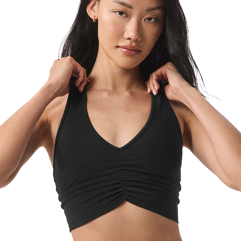 

Women Gym Top Sleeveless Yoga Vest Stretchy Gym Tight Fitness Running Crop Top