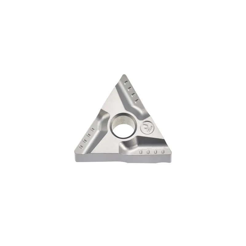 10 pçs/lote, inserções de ferramenta de torneamento de torno cermet triângulo para usinagem áspera de aço tnmg 160404 R-VF TNMG 160404 L-VF