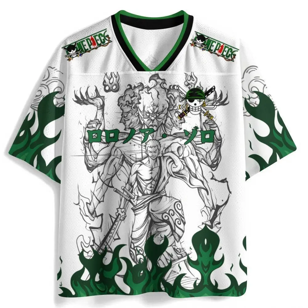 

Jersey One Piece The Straw Hat Pirates Anime Kpop Baseball Hockey T-shirt Fashion Streetwear Anime Y2k Daily Unisex Tops Tees