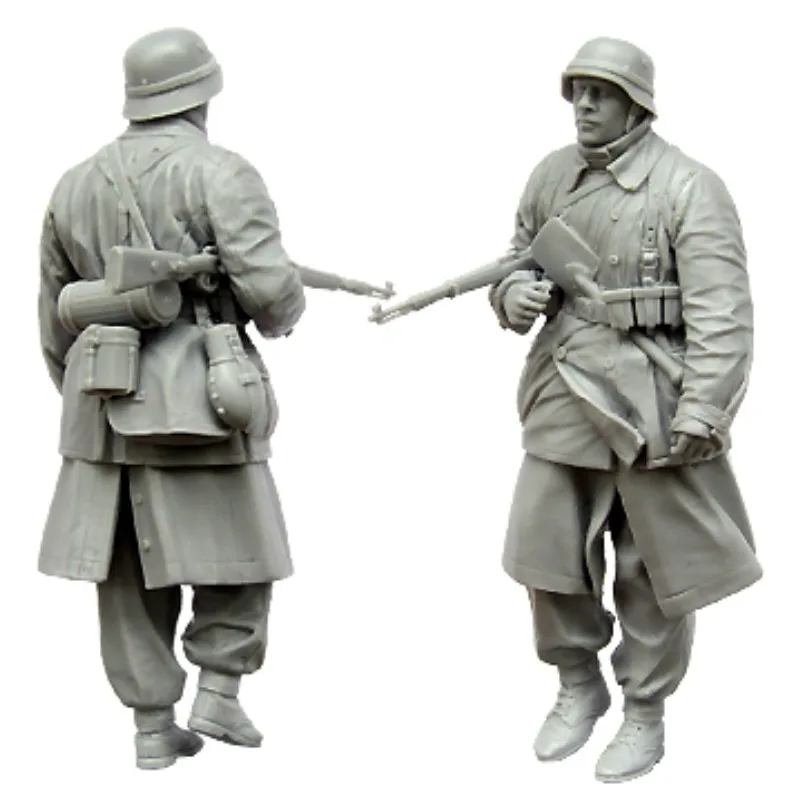 Kit d'assemblage de figurines en résine, échelle 1/35, modèle de marijuana ing, militaire historique, passe-temps, soudure l'inventaire, sans assemblage, non peint, N002, 1944