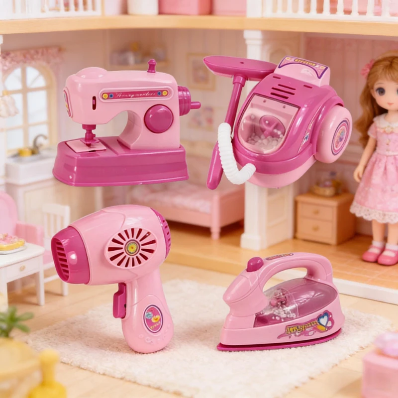 

Мини-кухонная техника для мальчиков и девочек, кукольный домик, аксессуары «сделай сам», безопасный материал, детские игрушки, игровой домик, принадлежности для праздничных вечеринок