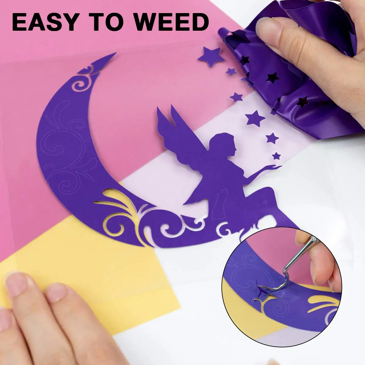 HTVRONT 12 حزمة 12inX5ft متعدد الألوان نقل الحرارة لفة الفينيل ل Cricut لتقوم بها بنفسك تي شيرت قبعة الطباعة الحديد على فيلم HTV هدية #5