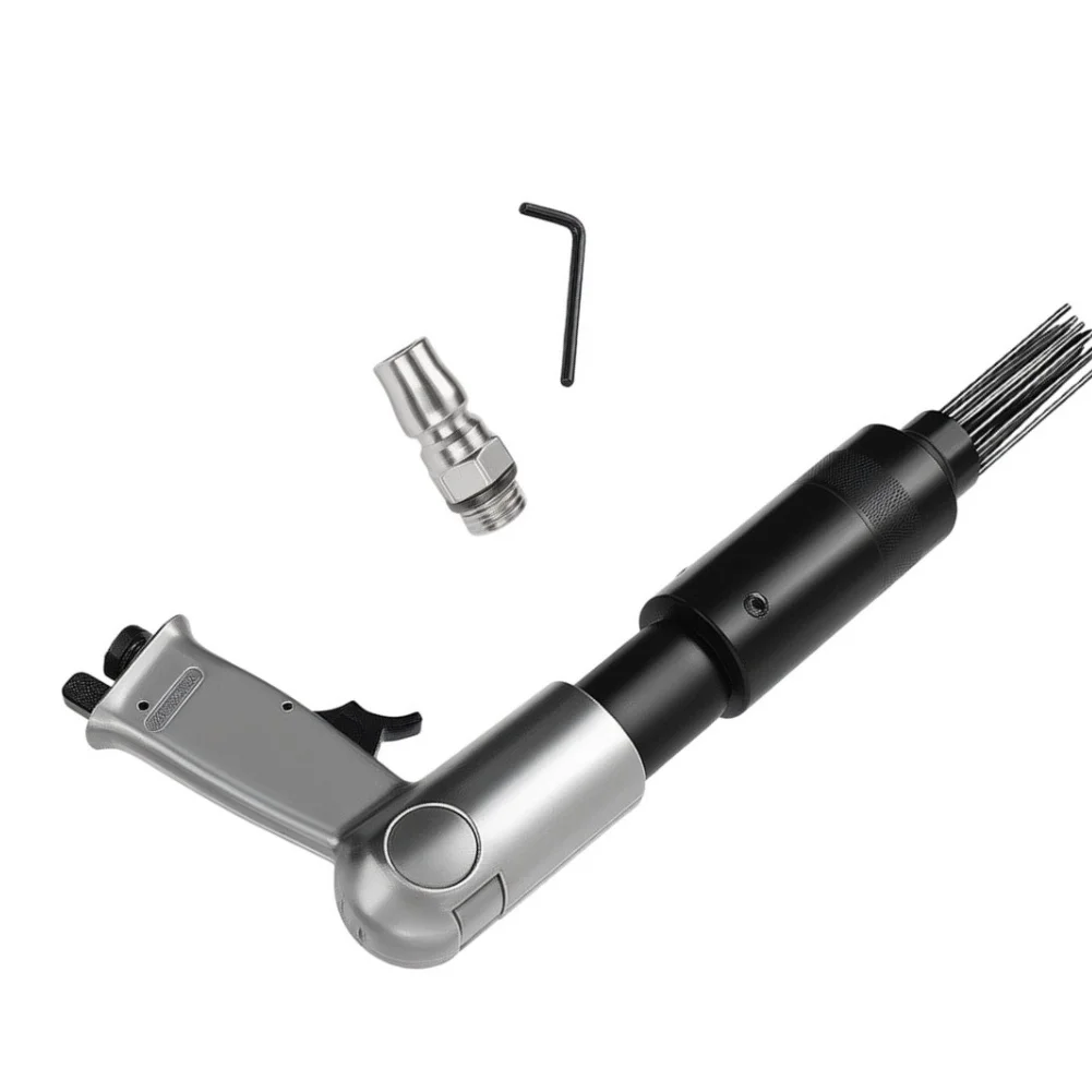 for Air Hammer Tool Air Needle Scaler For Surface Preparation Tasks High-power Performance 19 Hardened Manganese Steel Needles