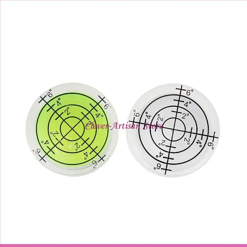 E06B Circular Bubble Level Degree Decrete Marted Surface Round Supress Seamer