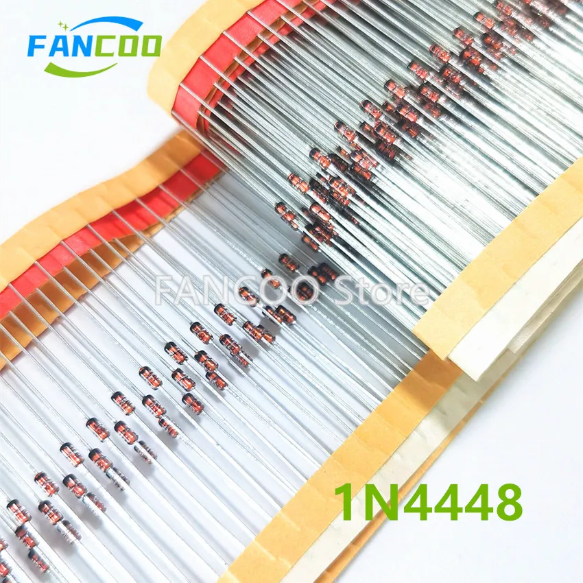 100PCS 1N4446 1N4447 1N4448 1N4454 NEW Original IN4446 IN4447 IN4448 1N4448TR 1N4454TR IN4454 1N4531 IN4531 DO-34 DO34