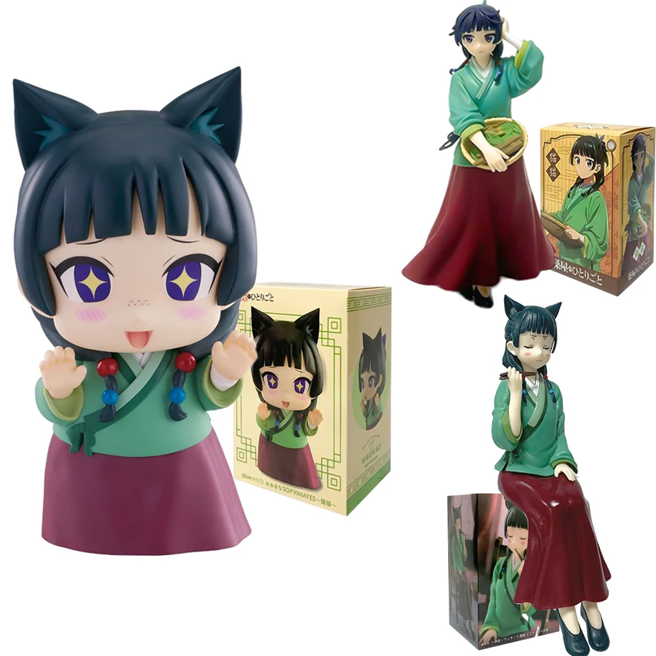 Anime The Apothecary Diaries BANPRESTO Q-versione Figura Modello PVC Modello da collezione Ornamenti DollsToys Regali di festa Disponibile