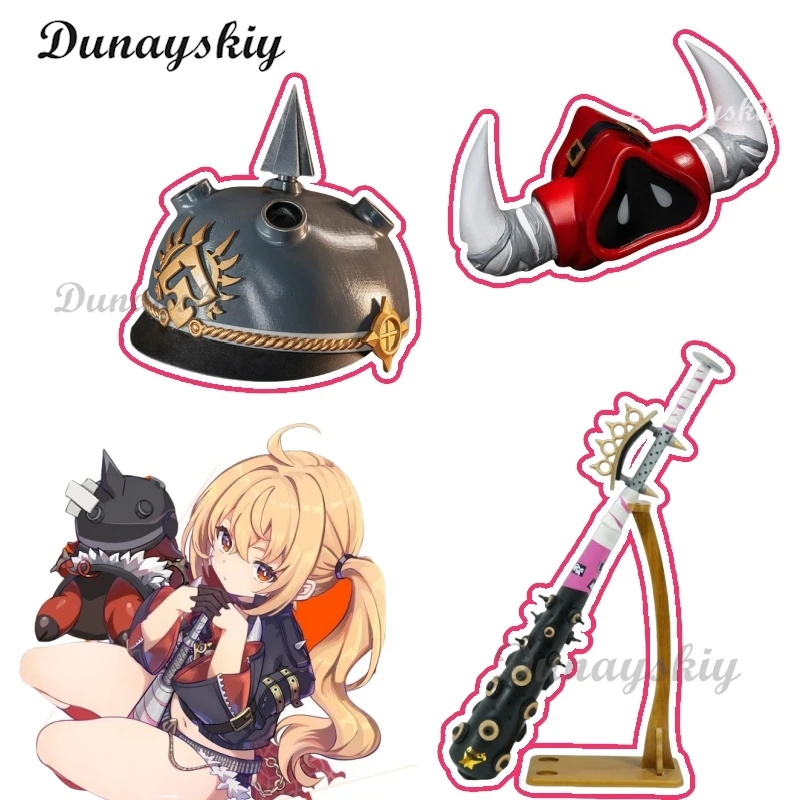 Lucy Cosplay Zenless Zone Zero Weapon Baseball Bat Wolf Tooth Bat Props Weapons Halloween Christmas Party Props for Comic Show