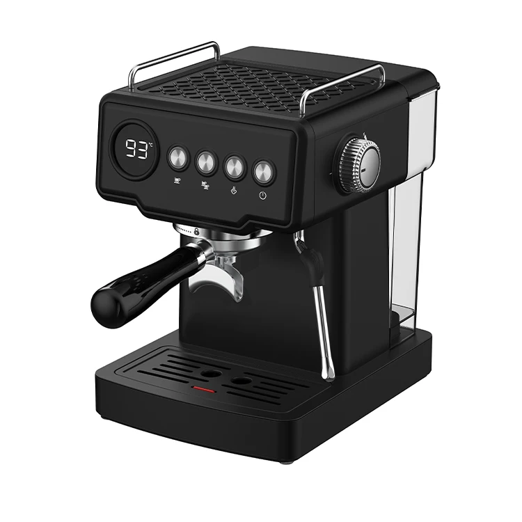 Espresso Machine -Professional Home/Office Coffee Maker(Commercial-Grade Portafilter, Steam Wand,15-Bar Pressure）
