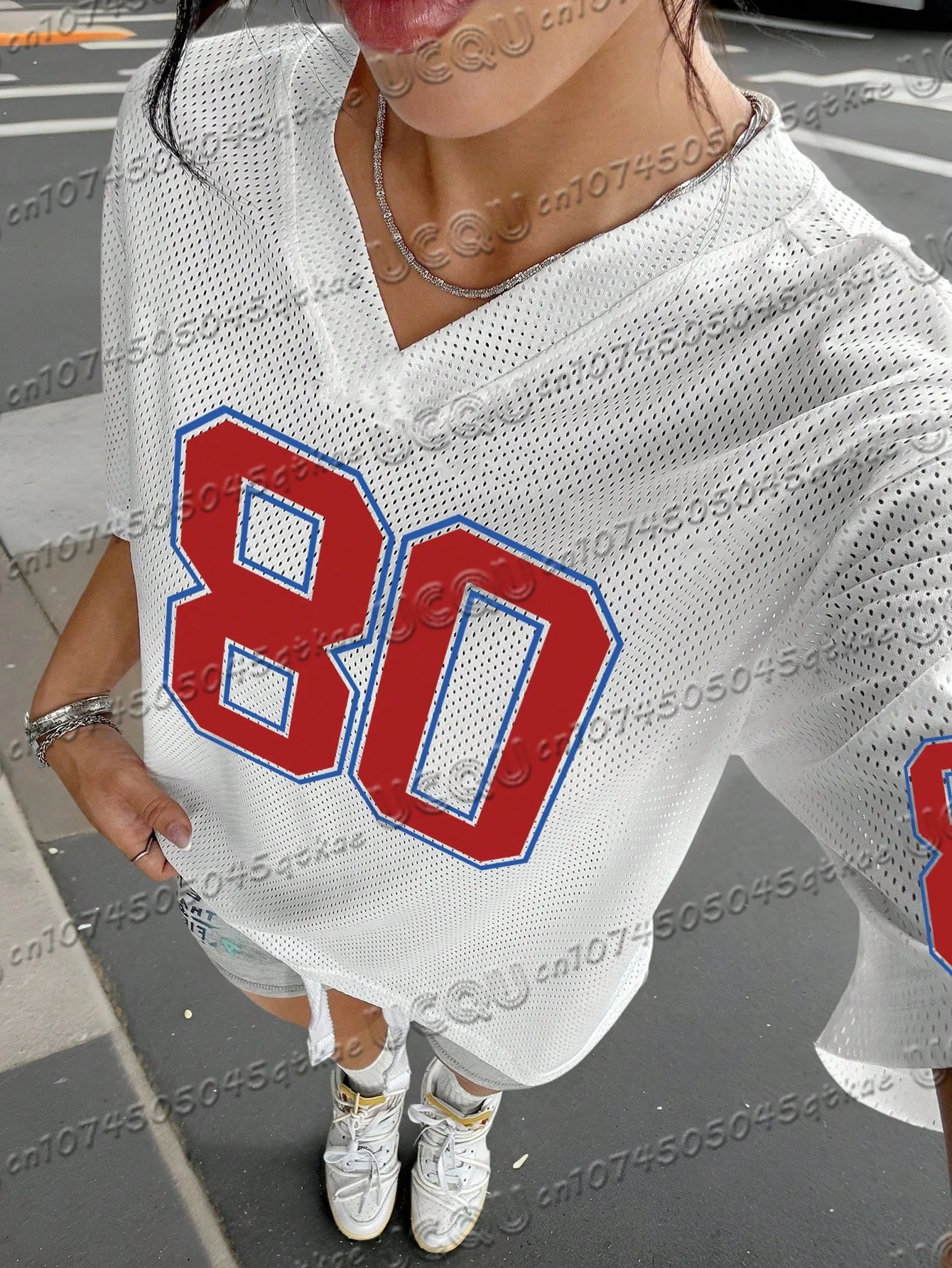 Nuova maglia sportiva stampata digitale T-shirt estiva da donna Casual Streetwear Top casual a maniche corte versatile classico sexy