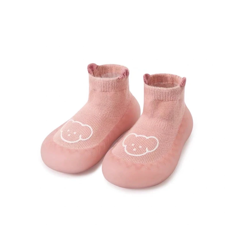 Zapatos de primavera y otoño para bebés, zapatillas suaves antideslizantes, transpirables, calcetines infantiles bonitos, aislamiento interior, fresco