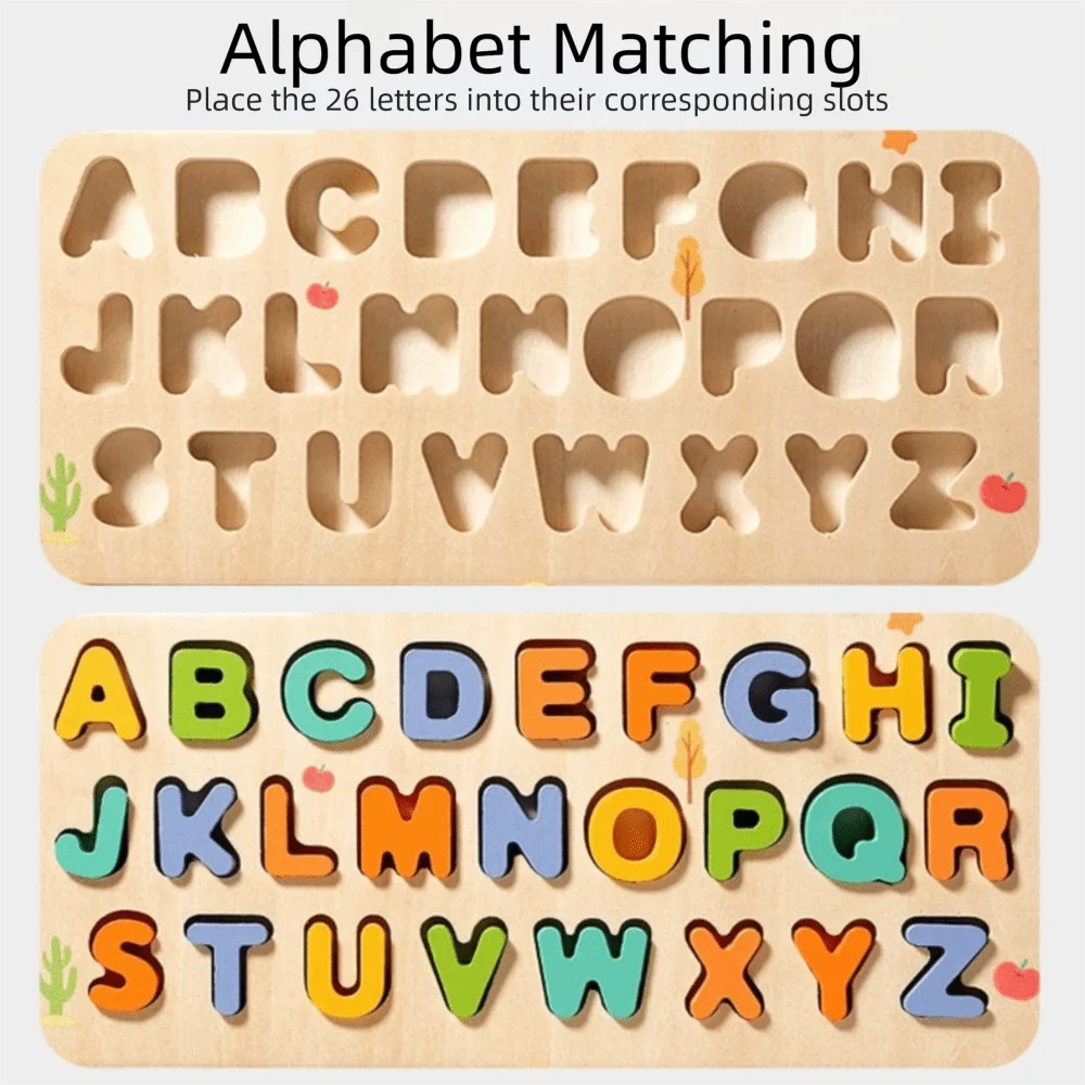 Jouets de conception 2 en 1 pour âges de 2 à 4 ans, matériau en bois, Puzzle magnétique de couleur assortie, perles magnétiques, planche de Puzzle en bois Montessori