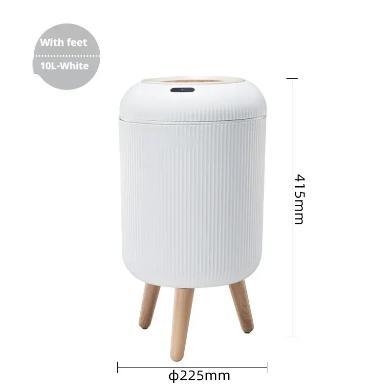 Automatic Sensor Trash Can Kitchen Bathroom Waterproof Bucket Battery Electric Touchless Smart Bin Garbage Lid Home Wastebasket