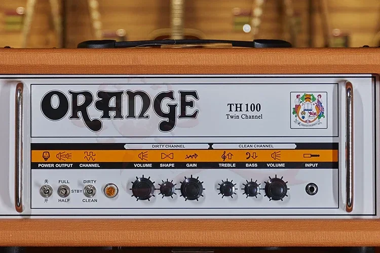 Oranges TH100H Sound Two Channel Tube Electric Guitar Sound Bass Guitar Instrument Special Sound Loudspeaker Box Head