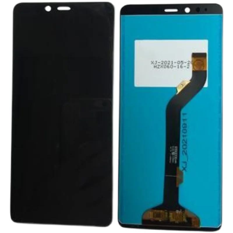 infinix-note-5-x604用lcdディスプレイアセンブリタッチデジタイザースクリーン交換修理部品、ひび割れや破損したスクリーンの修理用