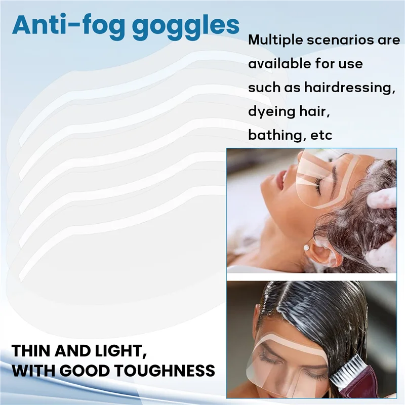 

A61I 100Pcs Transparent Plastic Hairspray Shield Mask Eye Face Protector Salon Hair Cut Face Protection Shield Mask