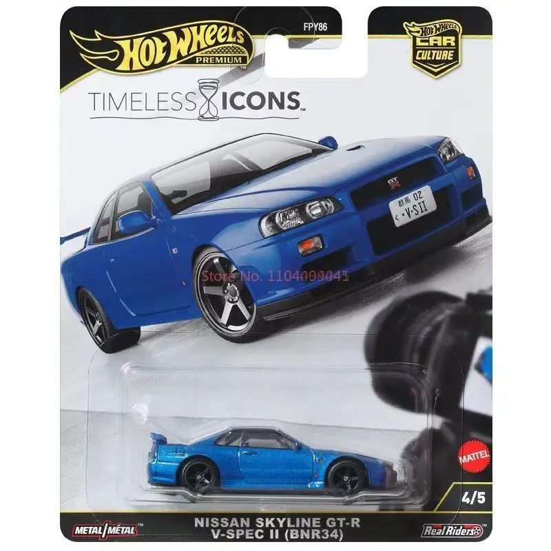 Nuovo Originale Hot Wheels 1/64 Cultura Auto Icone Timeless Ferrari F50 Porsche Carrera Gt Conversione del Telaio Auto Da Collezione Giocattoli