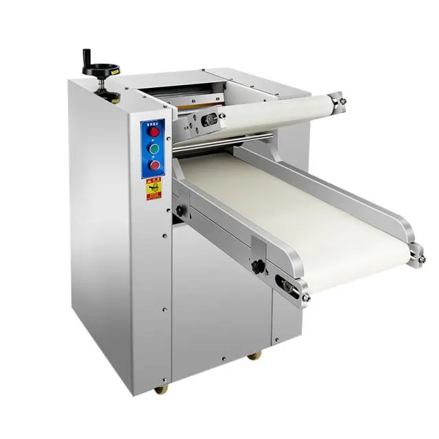 Commercial Dough Rolling Roller Machine Reversible Croissant Pastry Dough Press Fondant Dough Sheeter