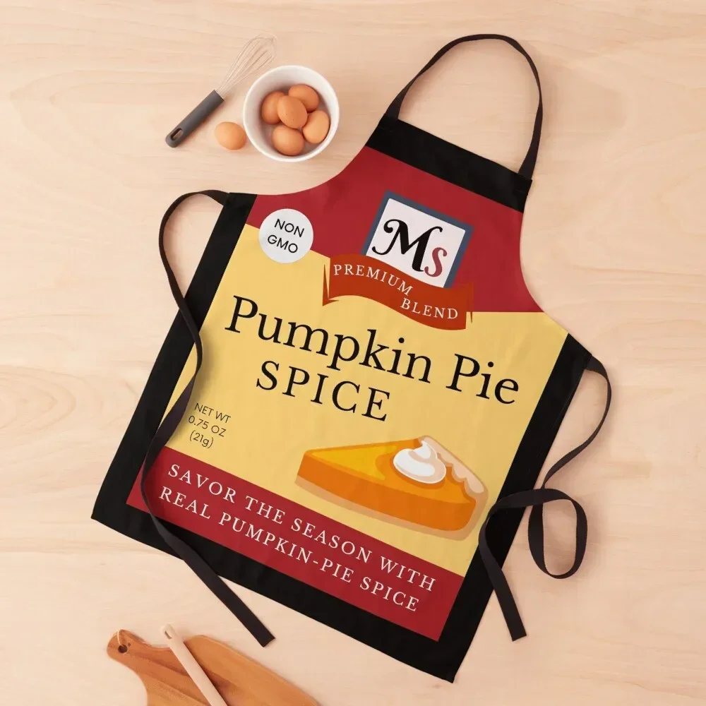 

Pumpkin Pie Spice Thanksgiving Apron kitchen clothes for men Hairdresser kitchen gadgets women's work Apron