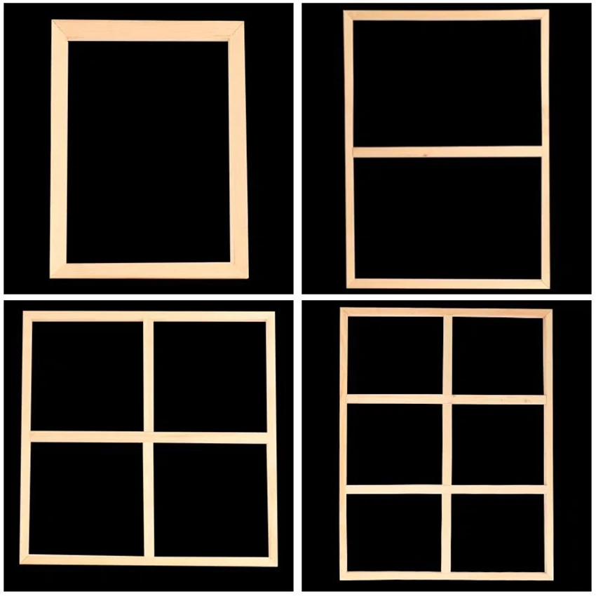 DIY Aluminum Metal Frame Picture Modern Painting Frame For Oil Paintings Frame And Wooden Diy Framed 2PCS