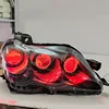 Scheinwerferbaugruppe für Toyota Reiz 05–09, modifiziertes Devil & Angle Eye, Frontlampe, Linse, Blitzlicht, Autozubehör 3