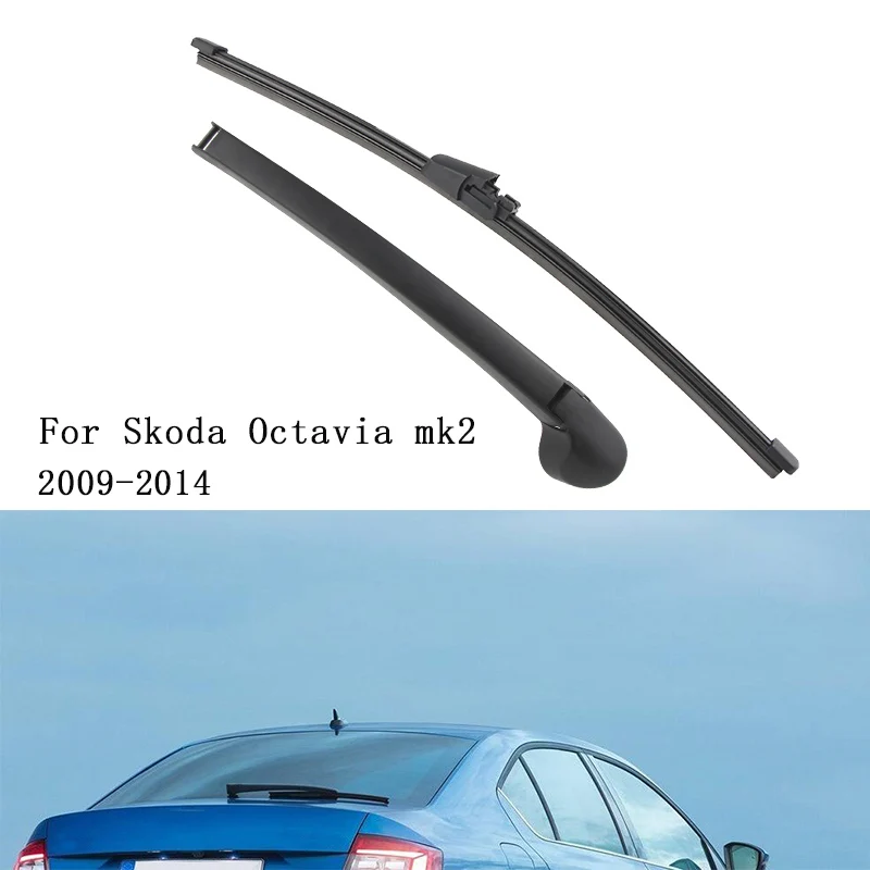 BEMOST Auto Car Rear Windshield Wiper Arm Blade Brushes For Skoda Octavia MK2 Hatchback From 2009 To 2014Windscreen Washer