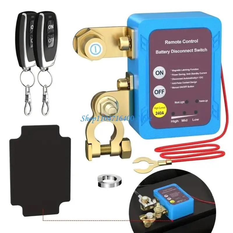 y1gd Automatic Power Shut Switch Battery Switch Remote Battery Disconnect