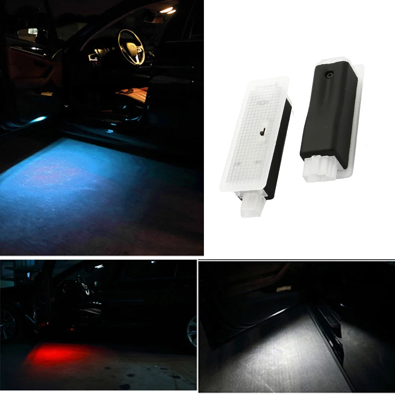 

2pc Car Interior LED Footwell Ambient Light Atmosphere lamp For BMW F10 F11 F20 F22 F25 F26 F30 F32 F34 F48 1 3 5 X3 X4 series