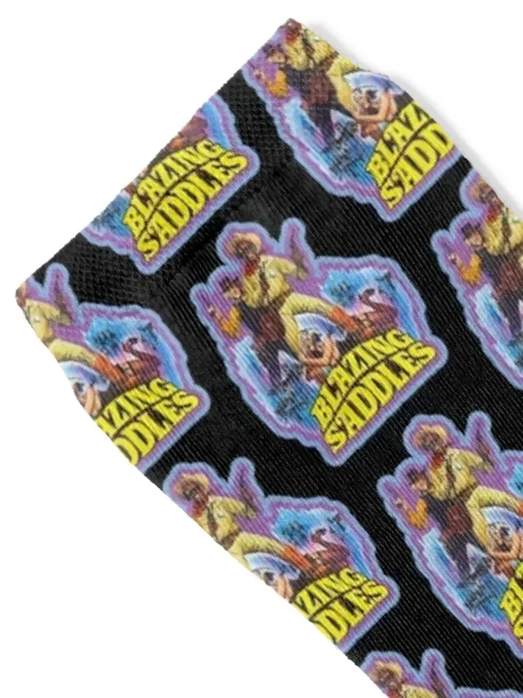 Blazing Saddles Art Gift Men Women Socks luxe Climbing kawaii floor Socks For Women Men's